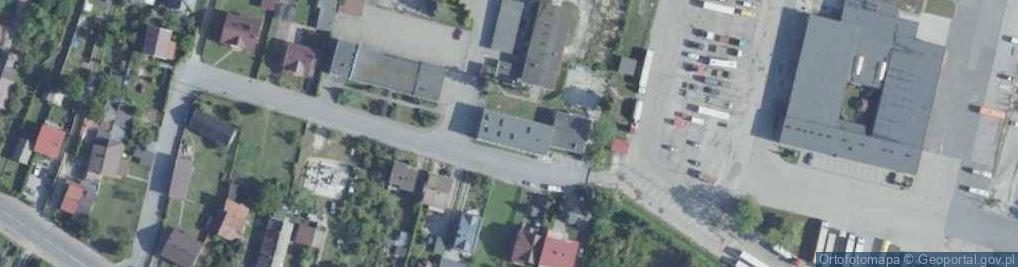 Zdjęcie satelitarne Urząd Skarbowy w Końskich