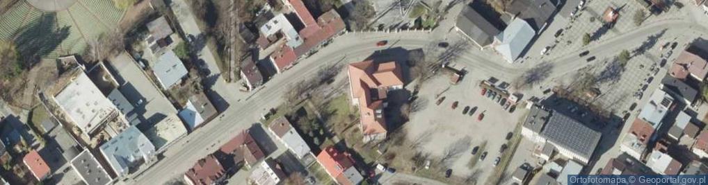 Zdjęcie satelitarne Urząd Skarbowy w Kraśniku