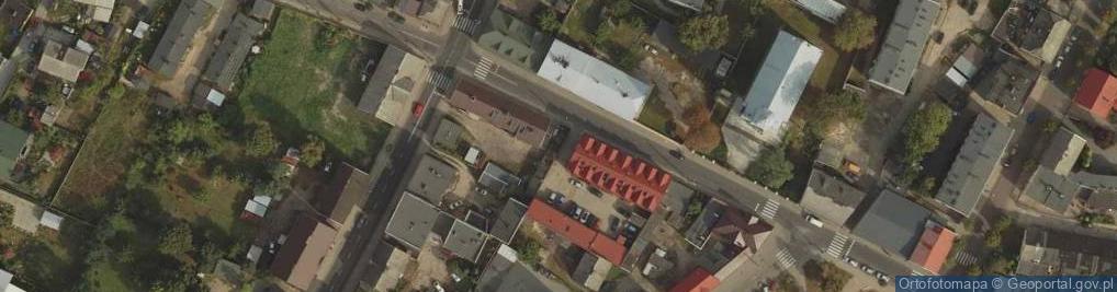 Zdjęcie satelitarne Urząd Skarbowy w Lipnie