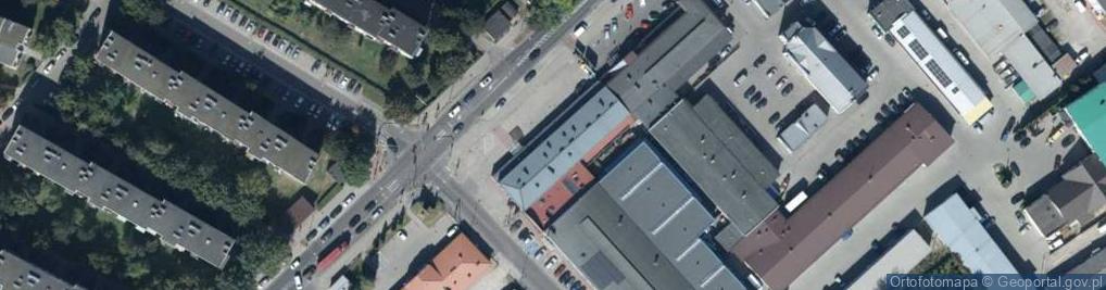 Zdjęcie satelitarne Urząd Skarbowy w Łukowie