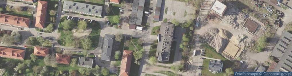 Zdjęcie satelitarne Urząd Skarbowy w Mikołowie