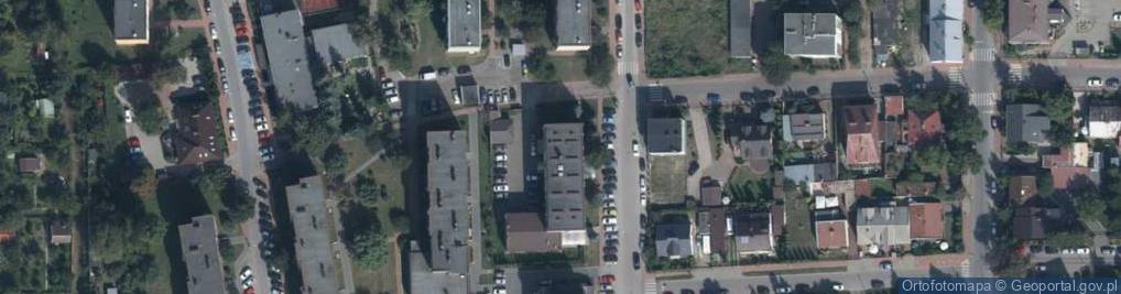 Zdjęcie satelitarne Urząd Skarbowy w Nowym Dworze Mazowieckim