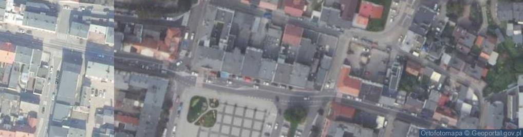 Zdjęcie satelitarne Urząd Skarbowy w Obornikach