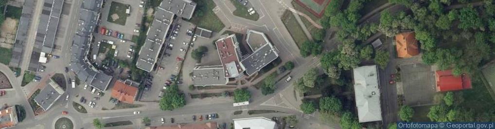 Zdjęcie satelitarne Urząd Skarbowy w Oleśnicy