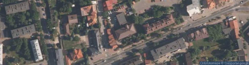Zdjęcie satelitarne Urząd Skarbowy w Opocznie