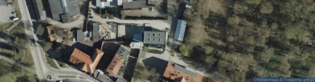 Zdjęcie satelitarne Urząd Skarbowy w Ostródzie