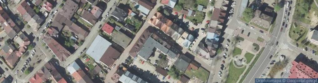 Zdjęcie satelitarne Urząd Skarbowy w Ostrołęce
