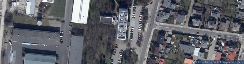 Zdjęcie satelitarne Urząd Skarbowy w Ostrowie Wielkopolskim