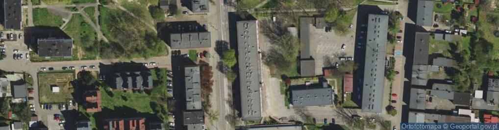Zdjęcie satelitarne Urząd Skarbowy w Piekarach Śląskich
