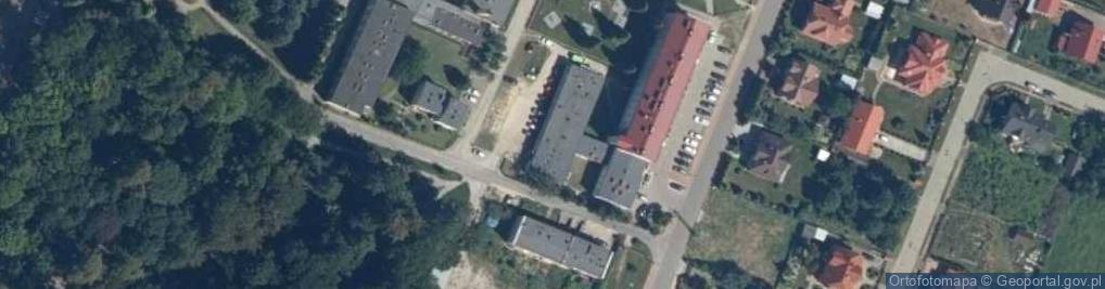 Zdjęcie satelitarne Urząd Skarbowy w Przysusze