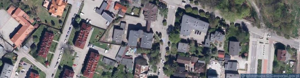 Zdjęcie satelitarne Urząd Skarbowy w Pszczynie