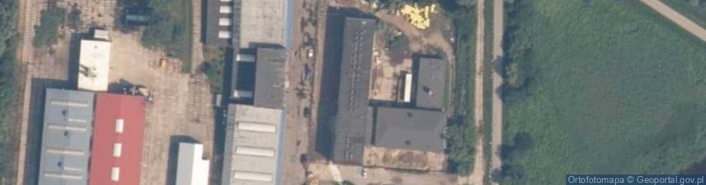 Zdjęcie satelitarne Urząd Skarbowy w Pucku