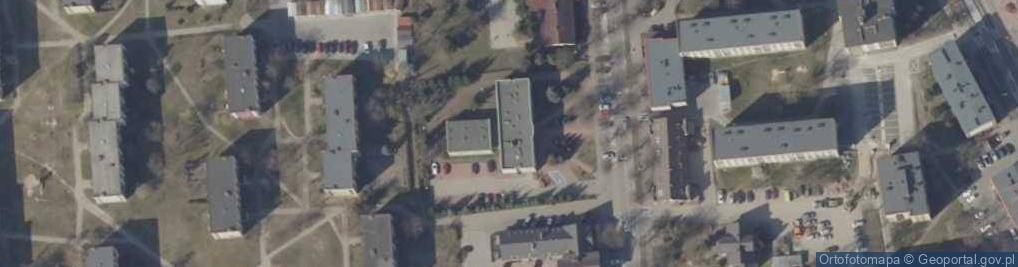 Zdjęcie satelitarne Urząd Skarbowy w Siemiatyczach