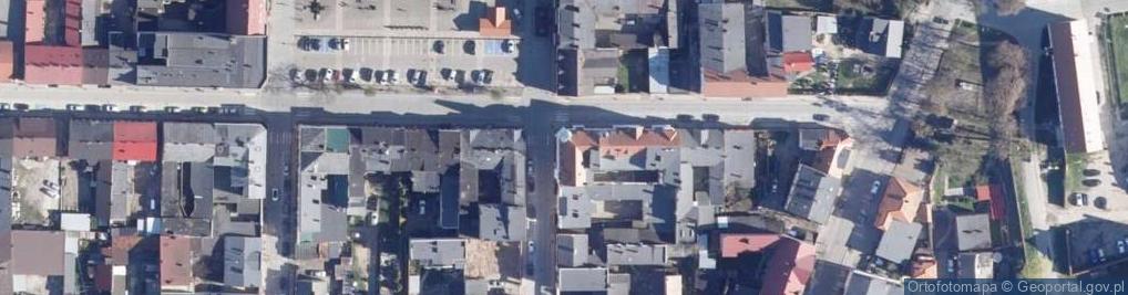 Zdjęcie satelitarne Urząd Skarbowy w Świeciu