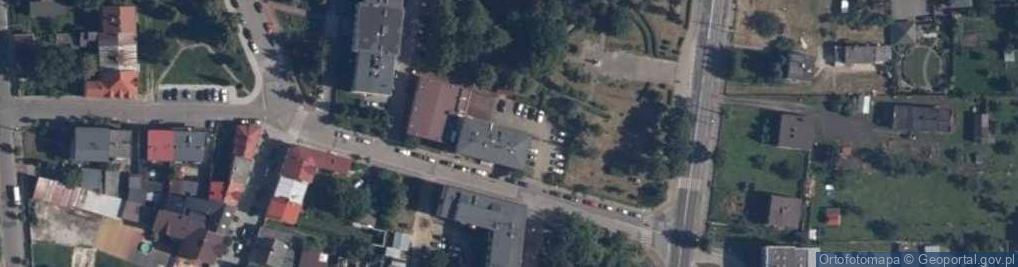 Zdjęcie satelitarne Urząd Skarbowy w Szydłowcu