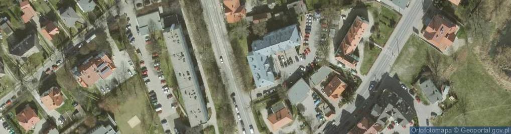 Zdjęcie satelitarne Urząd Skarbowy w Trzebnicy