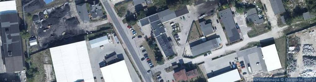 Zdjęcie satelitarne Urząd Skarbowy w Wąbrzeźnie