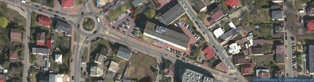 Zdjęcie satelitarne Urząd Skarbowy w Wołominie