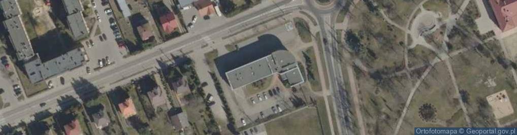 Zdjęcie satelitarne Urząd Skarbowy w Wysokiem Mazowieckiem