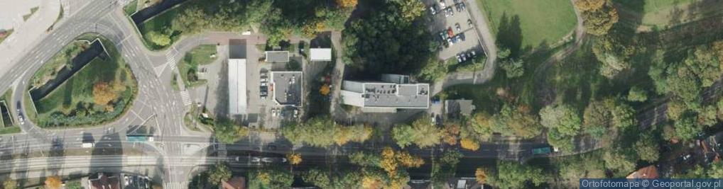 Zdjęcie satelitarne Urząd Skarbowy w Zabrzu