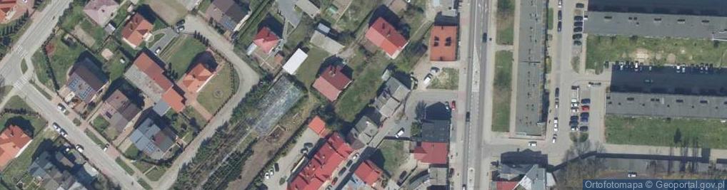 Zdjęcie satelitarne Urząd Skarbowy w Zambrowie