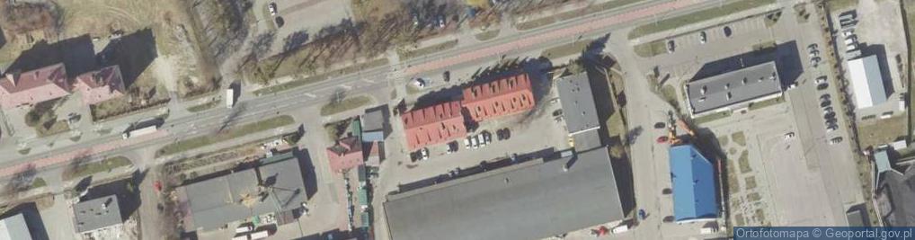 Zdjęcie satelitarne Urząd Skarbowy w Zamościu