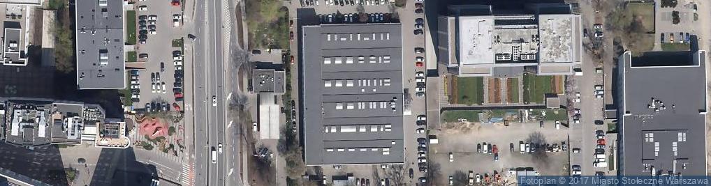 Zdjęcie satelitarne Urząd Skarbowy Warszawa - Mokotów