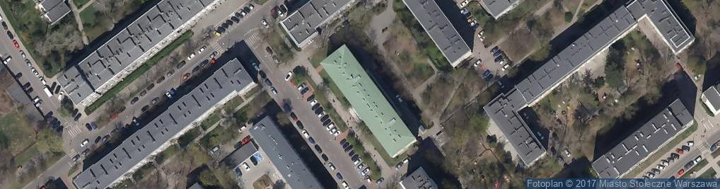 Zdjęcie satelitarne Urząd Skarbowy Warszawa - Targówek