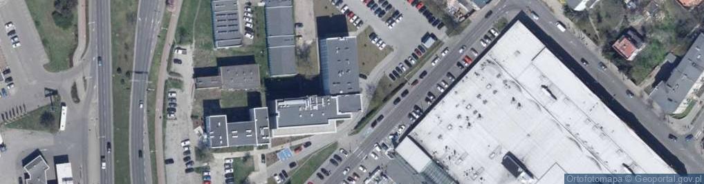 Zdjęcie satelitarne Urząd Skarbowy we Włocławku
