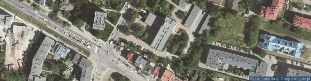 Zdjęcie satelitarne Wojewódzki Sztab Wojskowy