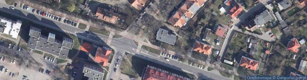 Zdjęcie satelitarne Wojskowa Komenda Uzupełnień