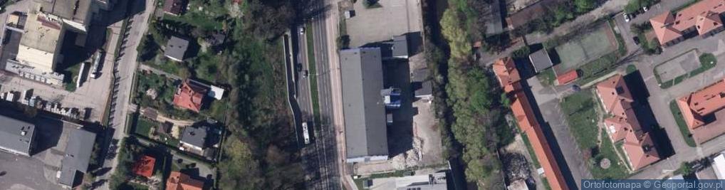 Zdjęcie satelitarne Magazyn sklepu