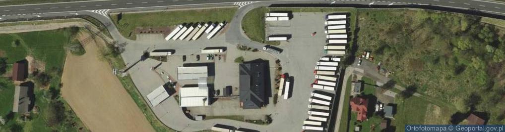 Zdjęcie satelitarne Agencja celna Cieszyn PKS International Cargo S.A.