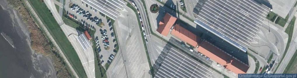 Zdjęcie satelitarne Agencja celna Hrebenne PKS International Cargo S.A.