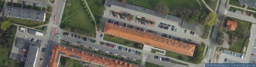 Zdjęcie satelitarne AKADEMIA NAUK STOSOWANYCH W ELBLĄGU