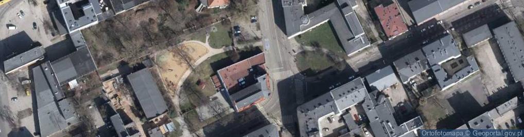 Zdjęcie satelitarne Caritas Archidiecezji Łódzkiej