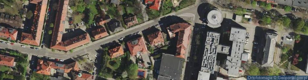 Zdjęcie satelitarne Cech Rzemiosł Różnych i Przedsiębiorczości w Bytomiu