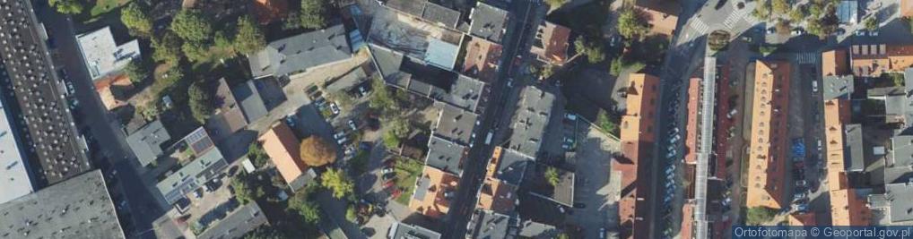 Zdjęcie satelitarne Izba Rzemieślnicza i Przedsiębiorczości w Zielonej Górze