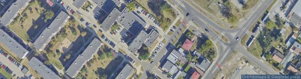 Zdjęcie satelitarne Ośrodek Doskonalenia Zawodowego bhp ekspert Bartłomiej Daroszewski