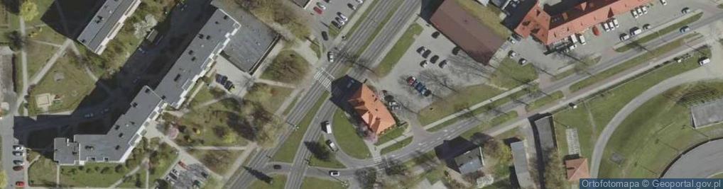 Zdjęcie satelitarne Placówka Kształcenia Ustawicznego Euro Consulting w Pile