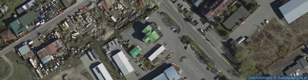Zdjęcie satelitarne Swork sp. z o.o.