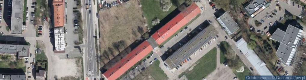Zdjęcie satelitarne Szkoła Wyższa im. Pawła Włodkowica w Płocku