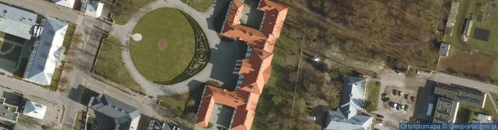 Zdjęcie satelitarne Uniwersytet Przyrodniczo-Humanistyczny w Siedlcach