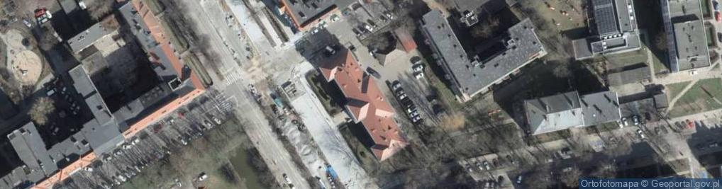 Zdjęcie satelitarne Uniwersytet Szczeciński