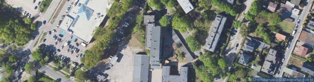 Zdjęcie satelitarne Zakład Doskonalenia Zawodowego w Płocku
