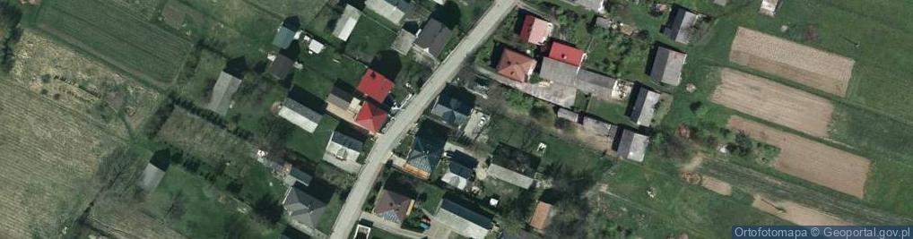 Zdjęcie satelitarne Agroturystyka Dom Przy Szaku