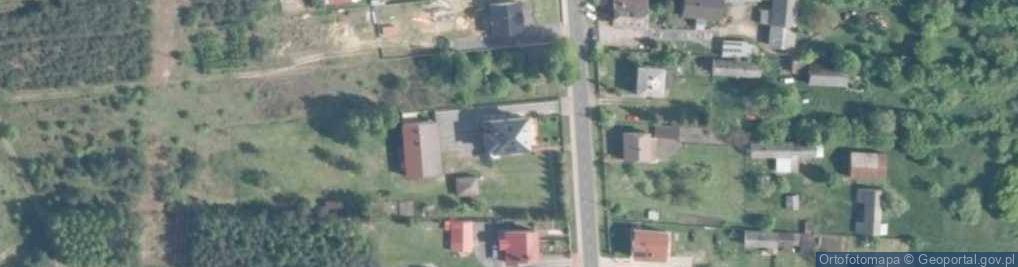 Zdjęcie satelitarne Agroturystyka Janina Haładus