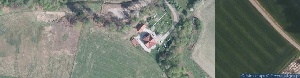 Zdjęcie satelitarne Agroturystyka na Glinniku