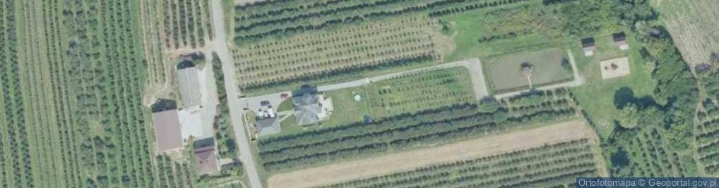 Zdjęcie satelitarne Agroturystyka Nad Andruszkowianką
