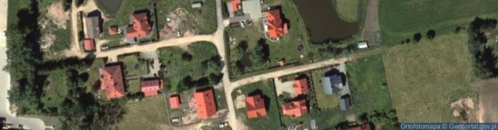 Zdjęcie satelitarne Agroturystyka Nad Stawem